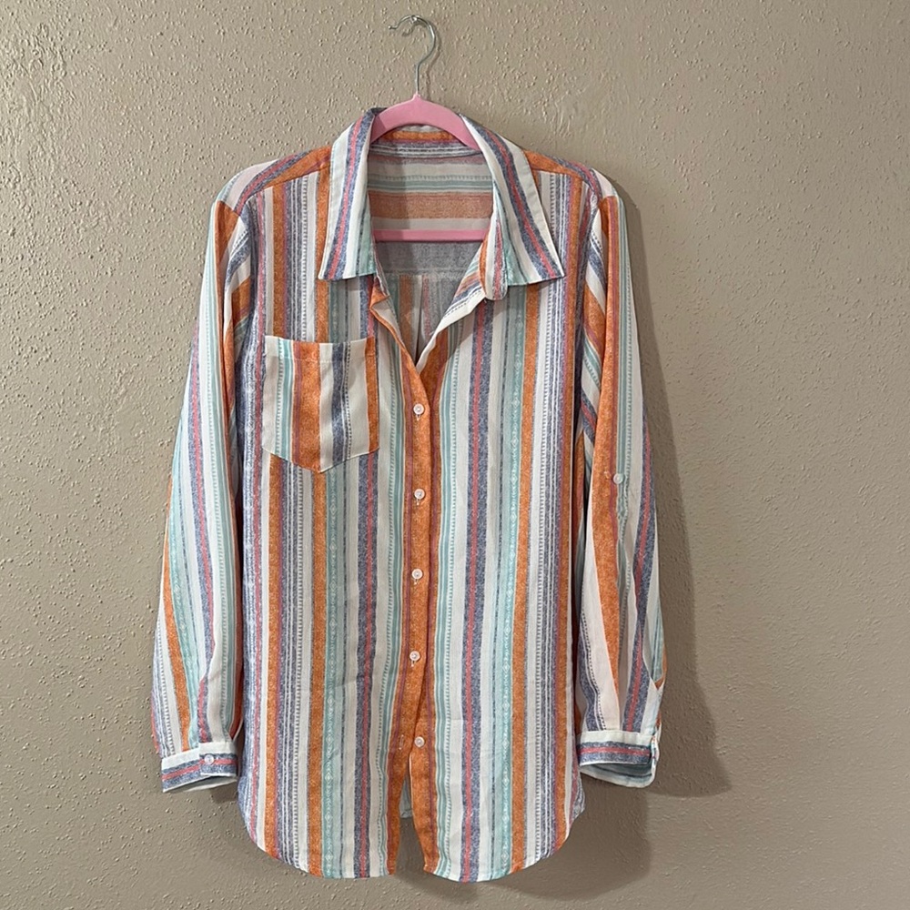 Striped Multicolor Women’s Shirt